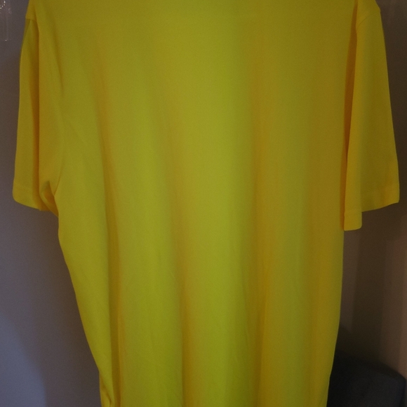 Mens Yellow Adidas Active Shirt - Picture 5 of 5